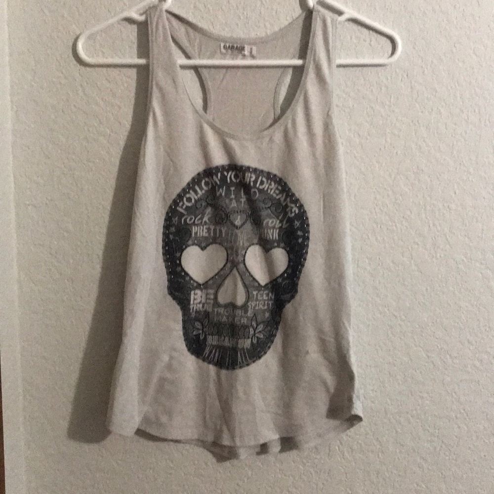 Skull racerback